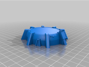 wargame holo com scifi terrain 3d print model - Mito3D