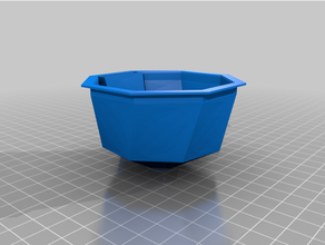 poly planter watering insert 3d print model - Mito3D