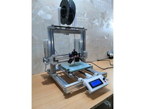 3d printer alu-maker prusa style auto level 3d print model - Mito3D