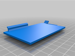 lcd cover kick stand cap 3d print model - Mito3D
