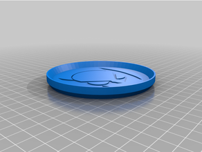 wolverine coaster stackable color single stack 3d print model - Mito3D