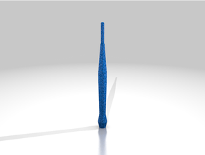 kalça rboloide una Hoca porta plumas 3d print model - Mito3D