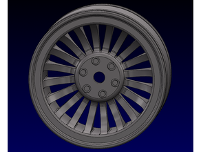 wpl turbine wheels 3d print model - Mito3D