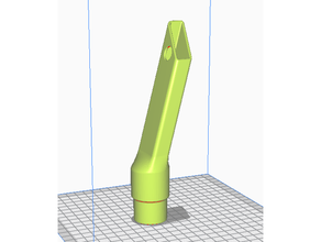 crevice nozzle suit dyson vacuum 3d print model - Mito3D