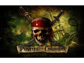pirates caribbean lithophane 3d print model - Mito3D