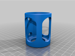 alcohol bottle support 3d print model - Mito3D