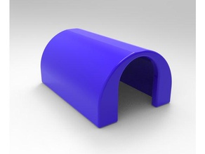 cracker dado copertura coperchio guardia noci 3d print model - Mito3D