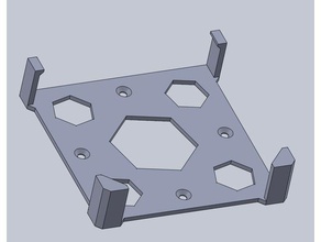 h96 max bracket 3d print model - Mito3D