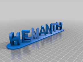 hemanth & ratna customized 3d print model - Mito3D