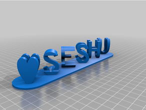 seshu neshu misura 3d print model - Mito3D