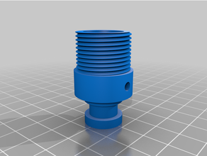 bowden ptfe tubo abrazadera bmg clon extrusor 3d print model - Mito3D