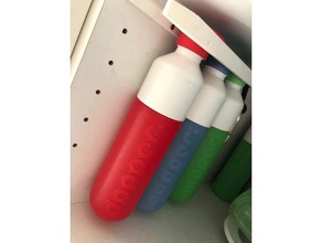 dopper drinking bottle cupboard mount organizing 3d print model - Mito3D