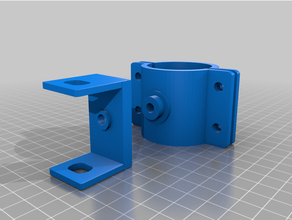 ebike luz ajustável suporte 3d print model - Mito3D