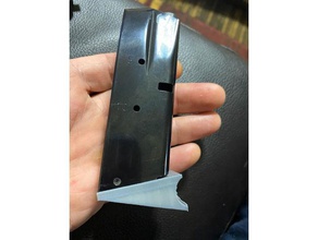 kel tec p-11 40 pistol grip extender 3d print model - Mito3D