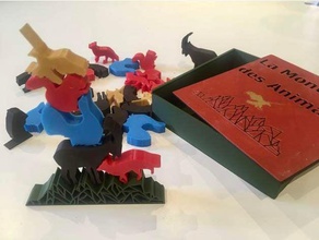 la montagne des animaux caso animaluponanimal jogo 3d print model - Mito3D