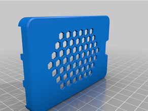 raspberry pi 4 ventilador caja ranura caso 3d print model - Mito3D