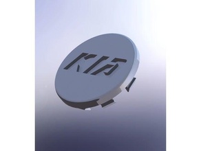 kia centro roda cap 3d print model - Mito3D