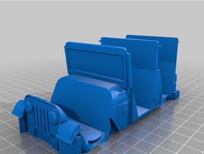 postal jeep taco holder 3d print model - Mito3D