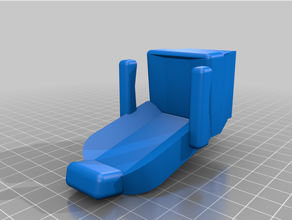 bote salva vidas assento barco capitão cadeira lasercut rc carro 3d print model - Mito3D