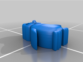 pinguim amido moldes doces filamento guia gummy molde 3d print model - Mito3D