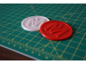 msum medallion 3d print model - Mito3D