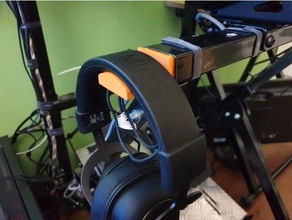 nextlevel racing gtultimate headset holder 3d print model - Mito3D