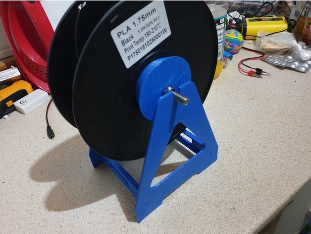 anet a2 spool Halter filament holder 3D print model - Mito3D