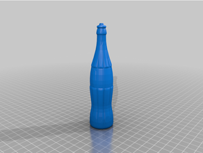 Flasche Stift Koks 3d print model - Mito3D