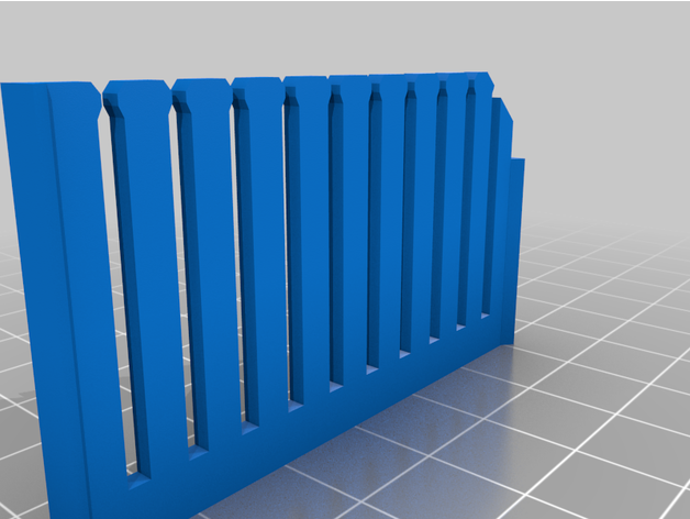jumper wire racks hdx organizer edge compartments 3D print model - Mito3D