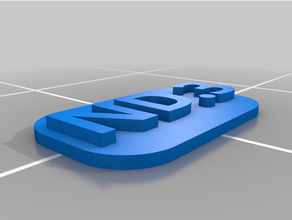 personnalisé vrac étiquettes 3d print model - Mito3D