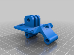 goprp mount chameleon 3d print model - Mito3D