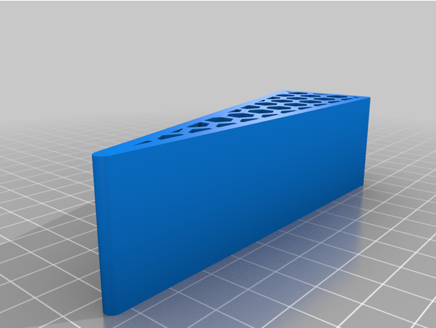 door wedge honeycomb doorstop doorwedge 3D print model - Mito3D