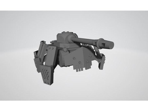 zeus panzermech bolt action konflikt 47 proxy 3d print model - Mito3D
