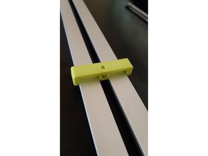 led strip 2 bar mount 3d print model - Mito3D