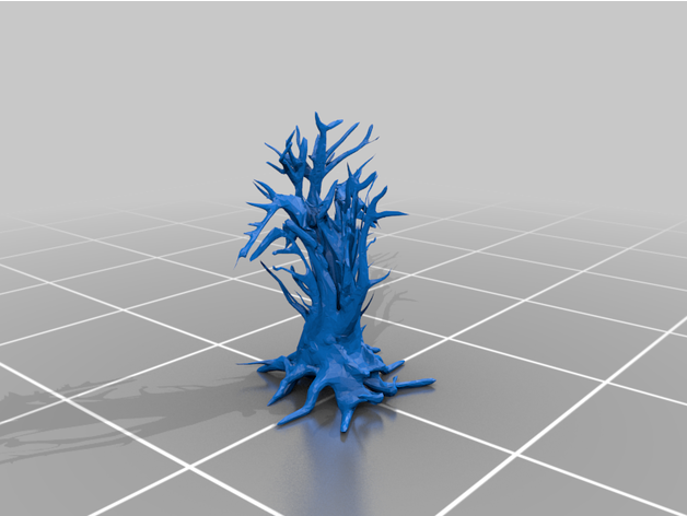 dead tree 3D print model - Mito3D