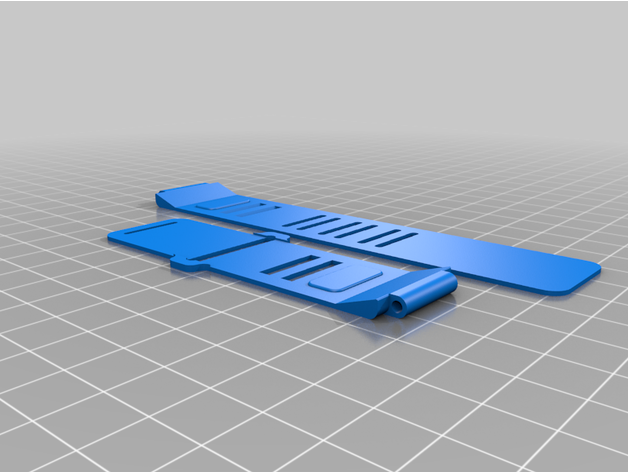casio bp-100 strap tpu 3D print model - Mito3D