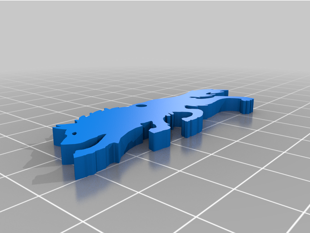 lobo colar pescoço 3D print model - Mito3D