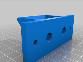 acrylic handle 3dprinter enclosure ikea lack 3d print model - Mito3D