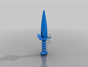 dagger pen knife 3d print model - Mito3D