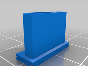 puerto hdmi cubierta fácil impresión apoyo supportless 3d print model - Mito3D
