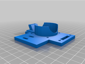 flsun Sonde fan duct 3d print model - Mito3D
