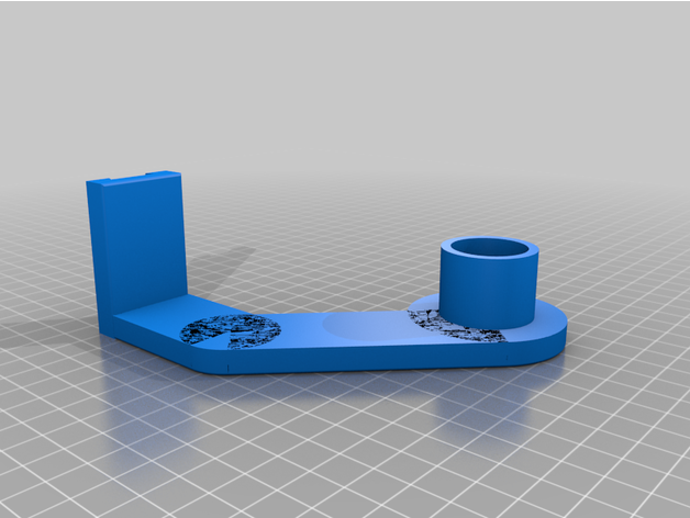 kitchen roller holder 3D print model - Mito3D
