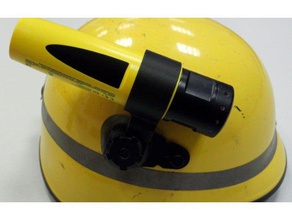 ledlenser ex7 mount draeger helmets drger technisches hilfswerk thw 3d print model - Mito3D