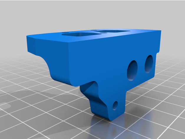 creality ender chimère l'adaptateur 3D print model - Mito3D