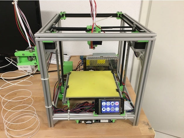 corexy printer mgn12 linear rail 3D print model - Mito3D