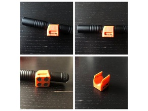 magnetic flashlight holder attachment gadget gripper handy light mag magnet magnets tool 3d print model - Mito3D