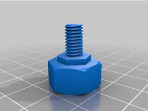10 mm 6 mm screw reducer 3d print model - Mito3D