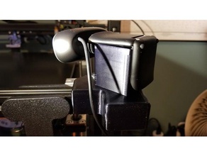 ender 5 logitech webcam mount 3d print model - Mito3D