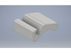 diseño teléfono soporte autodesk inventor makerbot 3d print model - Mito3D
