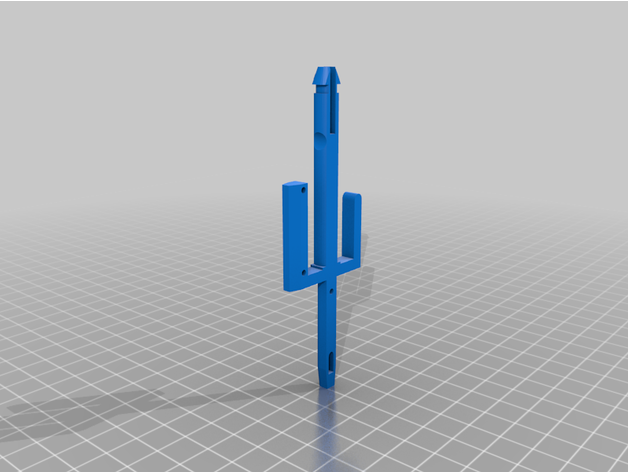 fly tying bobbin holder 3D print model - Mito3D